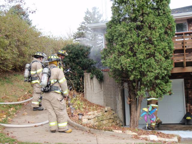 Deck Fire, November 11, 2010